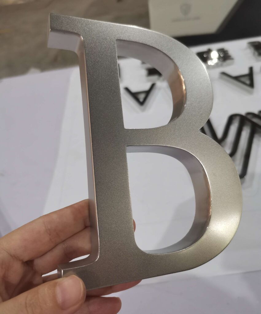 sandblasting letters