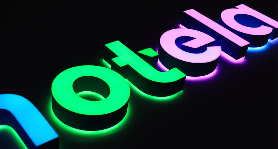 RGB channel letters