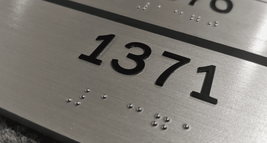 Braille Signs