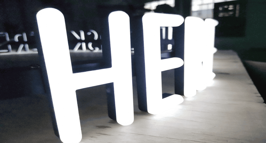 LED Illuminated Signs