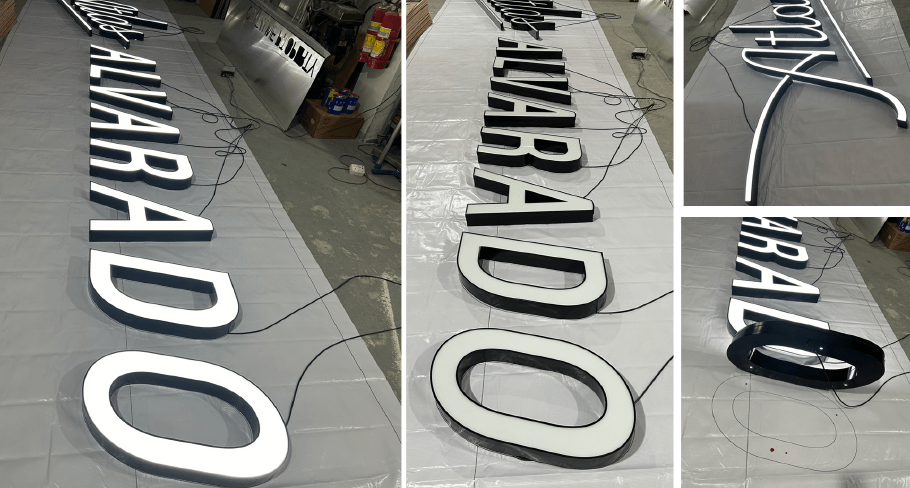 Front-Lit Channel Letters