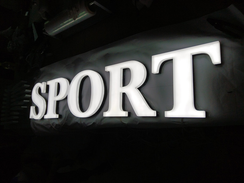 Front and Side Lit Channel Letters
