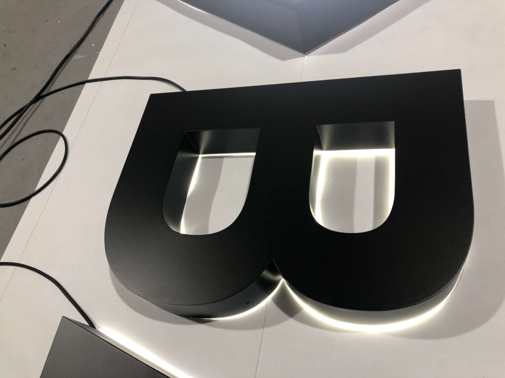 Halo-Lit (Back-Lit) Channel Letters