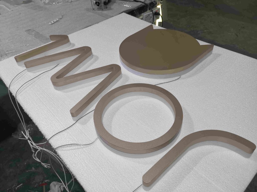 Halo Lit Letters-Daytime
