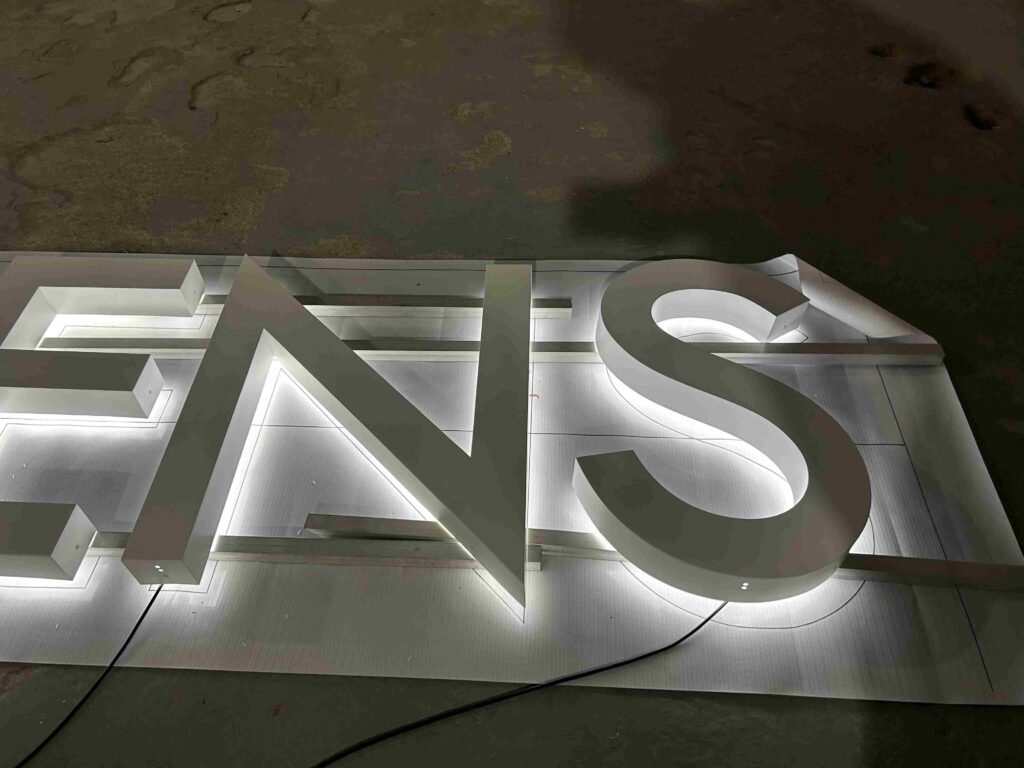 Halo Lit Letters