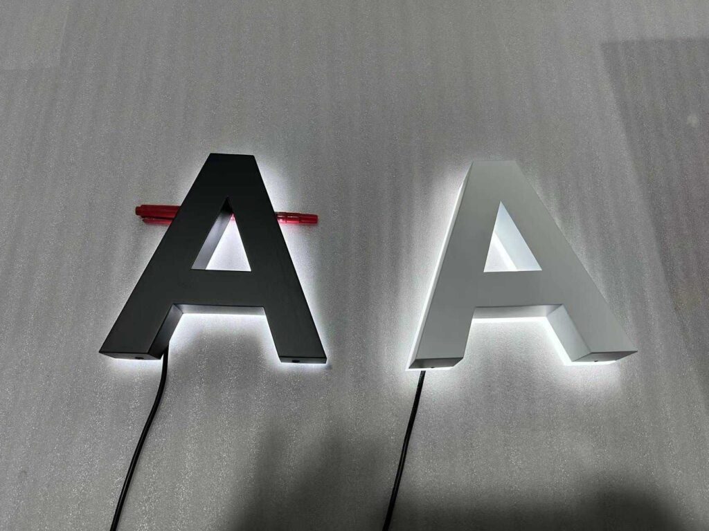 Halo Lit Letters
