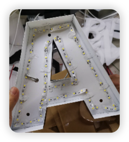 Inside of Channel Letters
