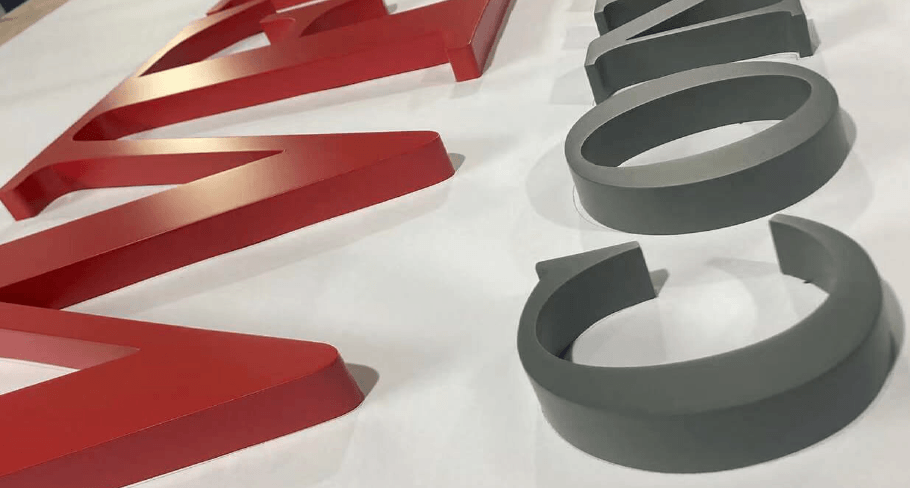 Non-Illuminated Channel Letters