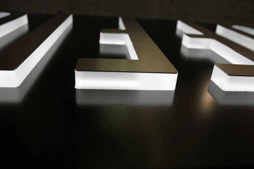 Side Lit Channel Letters