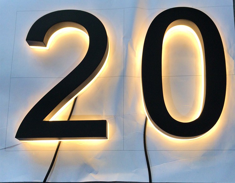 Trimless Halo Lit Channel Letters