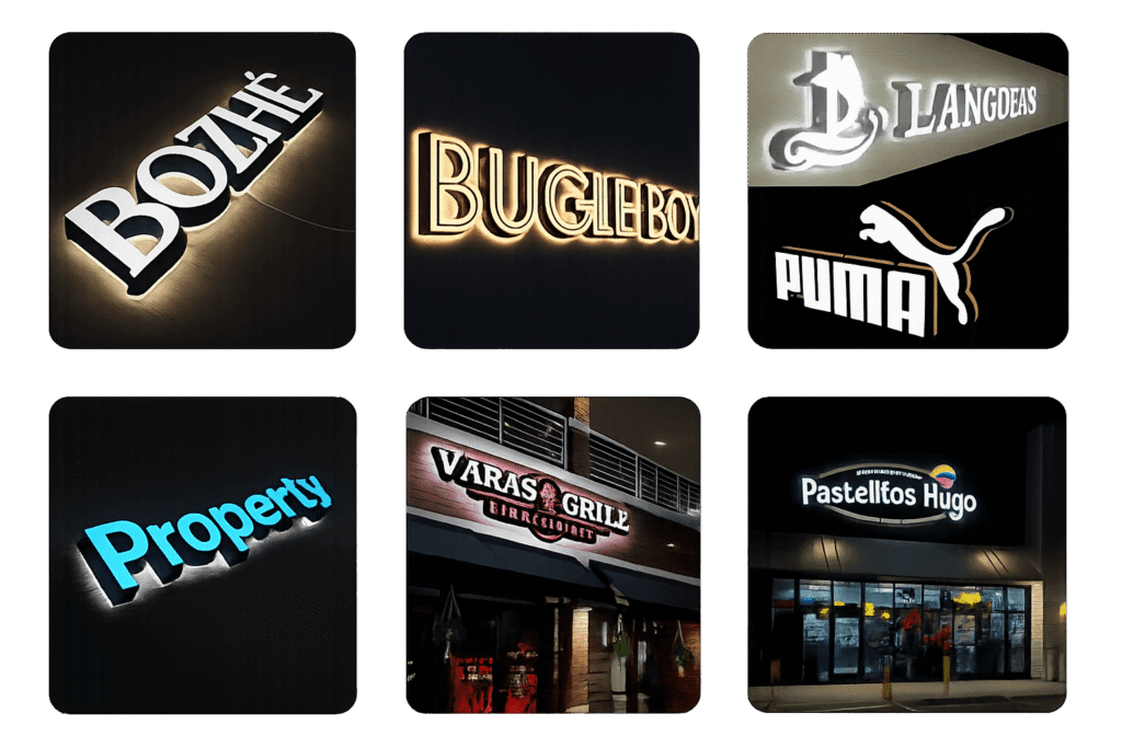 Application Scenarios for Dual-Lit Letters