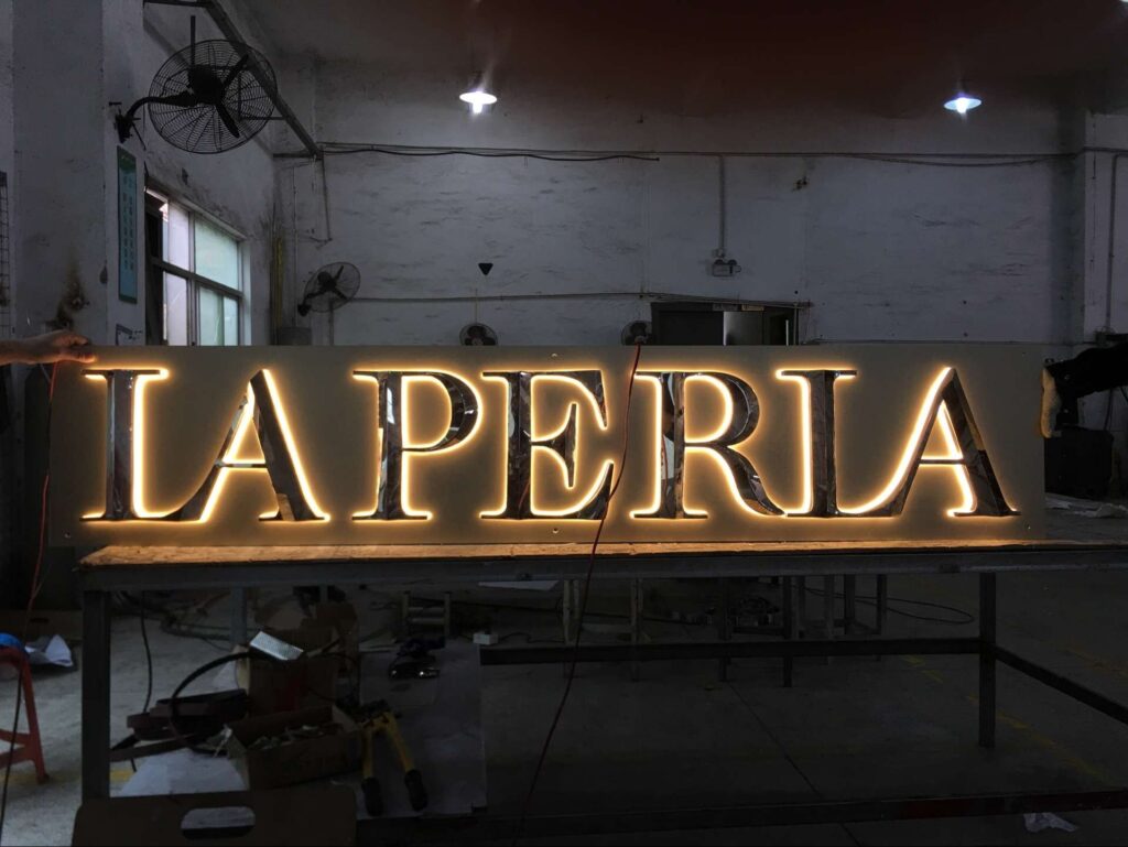 Illuminated Letters with Backing Board