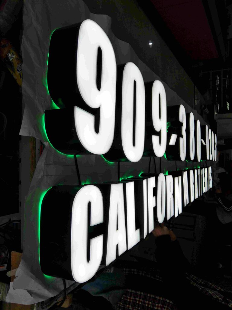 Dual-lit Letters