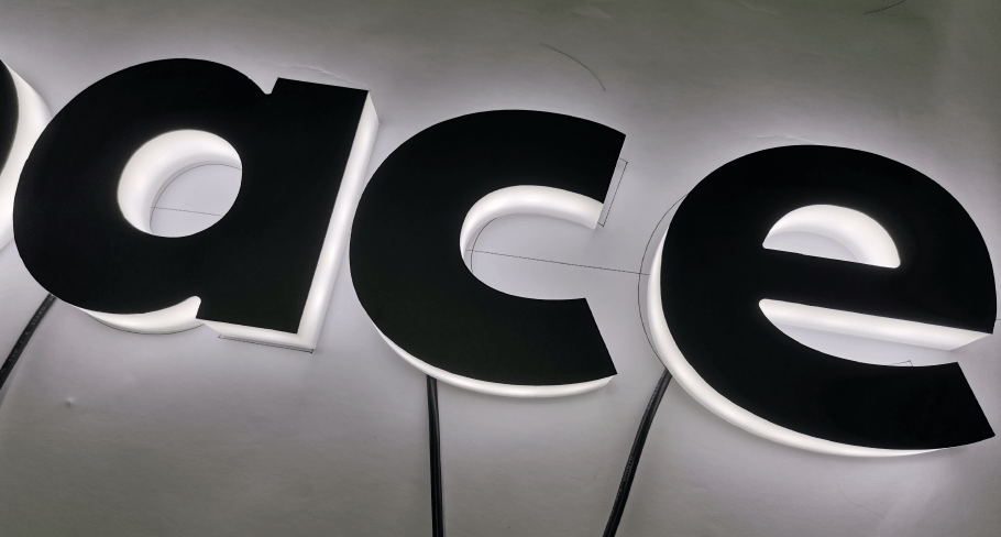 Side Lit Letters
