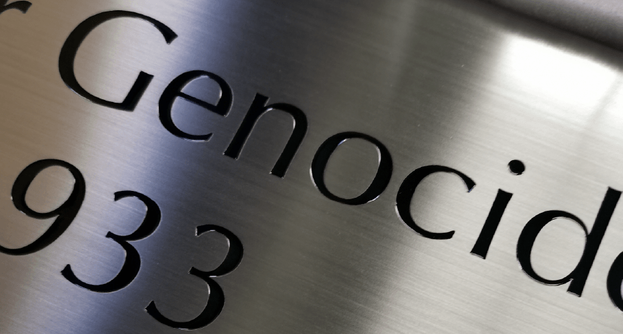 etched metal plaques