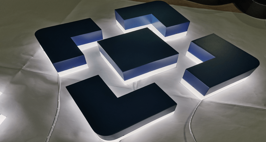 halo lit channel letters