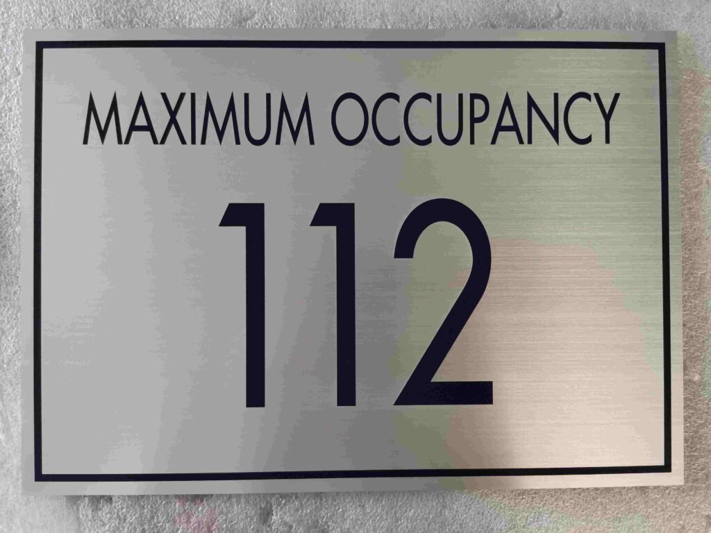 Brushed Metal Signs