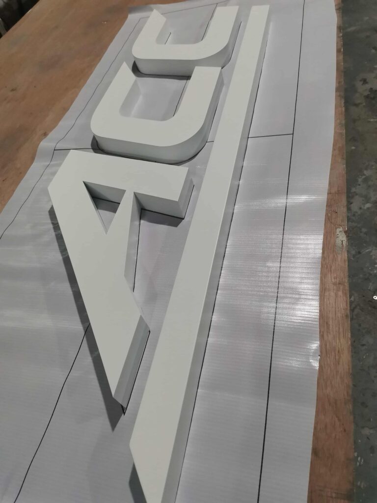 Non-Illuminated Fabricated Letters-Front