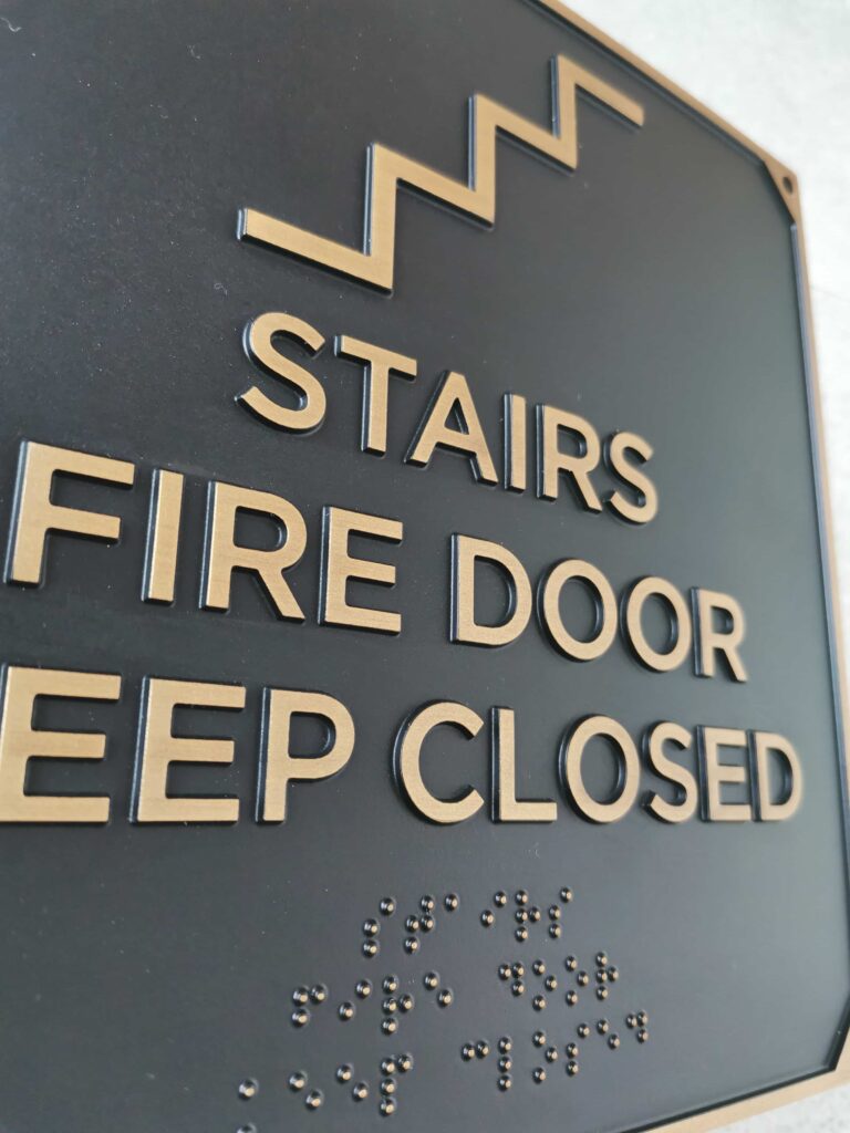 Relief Signage