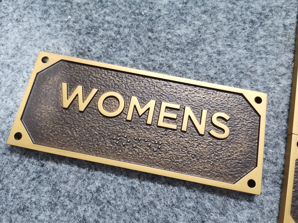 Relief Signage