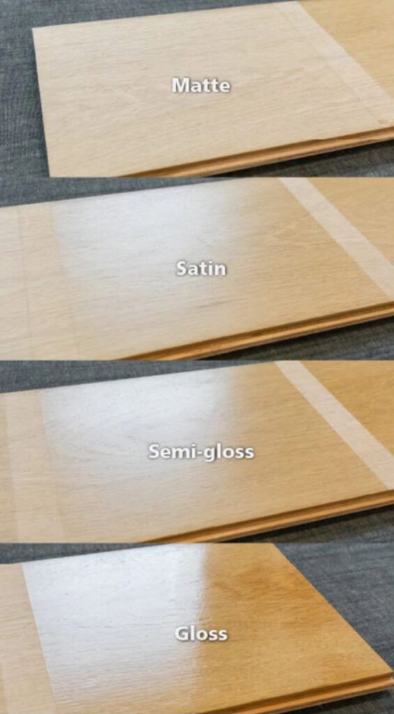 the Differences of Matte, Satin, Semi-gloss and Gloss